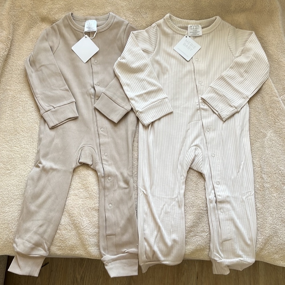 SOLD ON MERCARI all 5 ✨ MEBIE BABY SNAP PJS - Picture 6 of 6